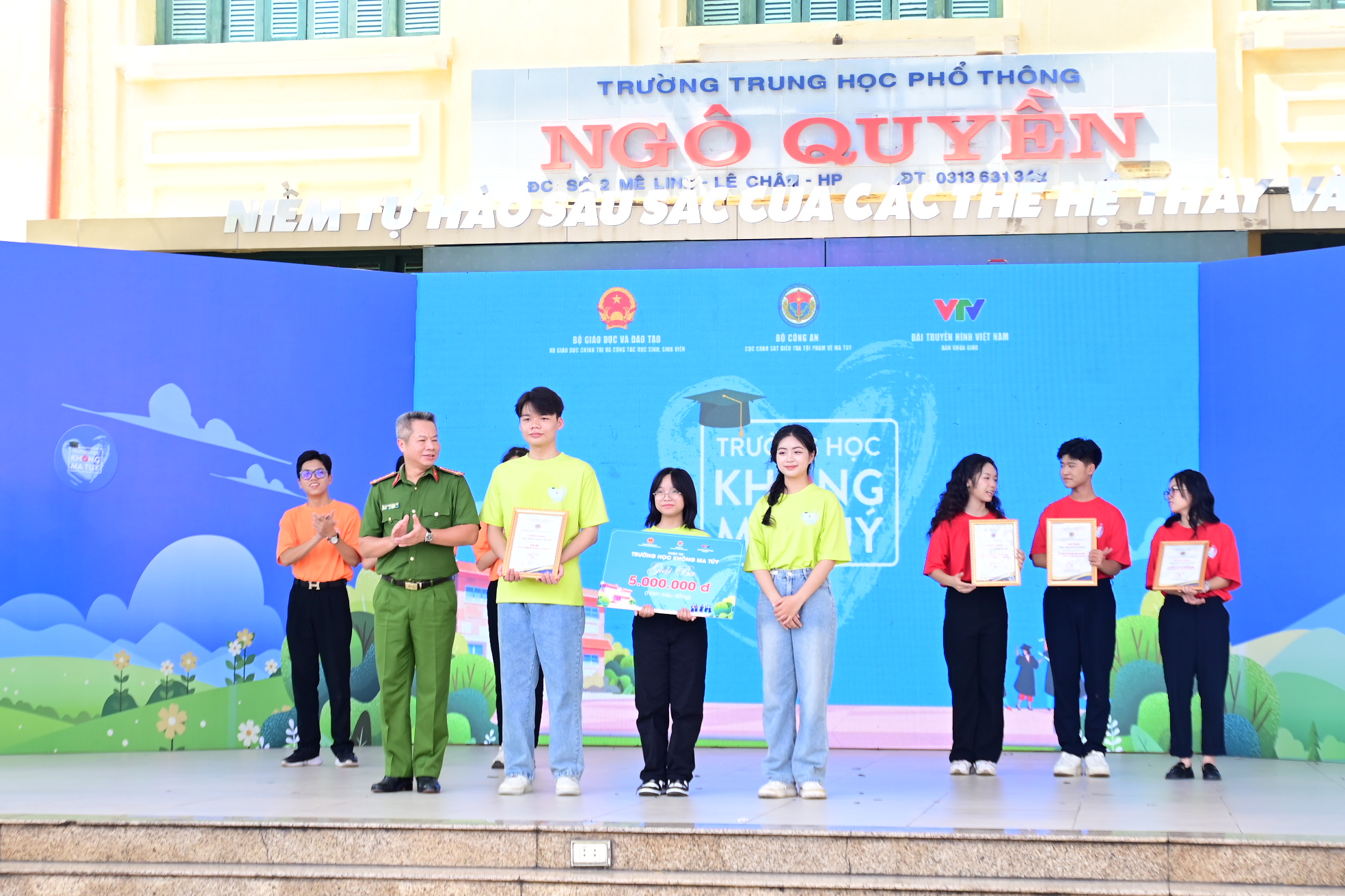 Sôi nổi Cuộc thi “Trường học không ma tuý” diễn ra tại Hải Phòng